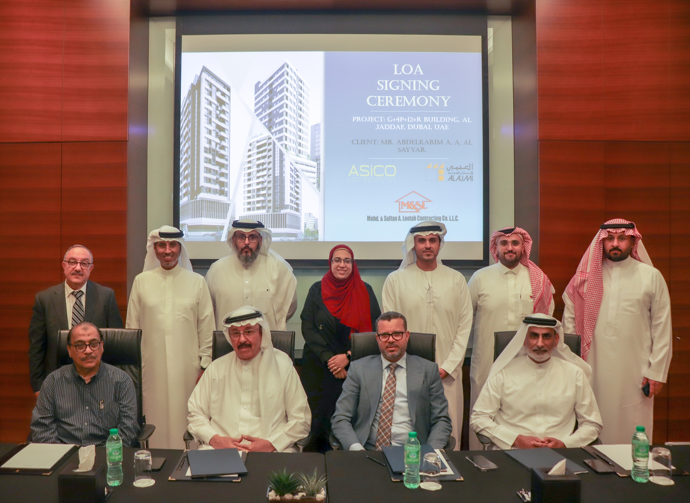 Al Jaddaf Signing Ceremony